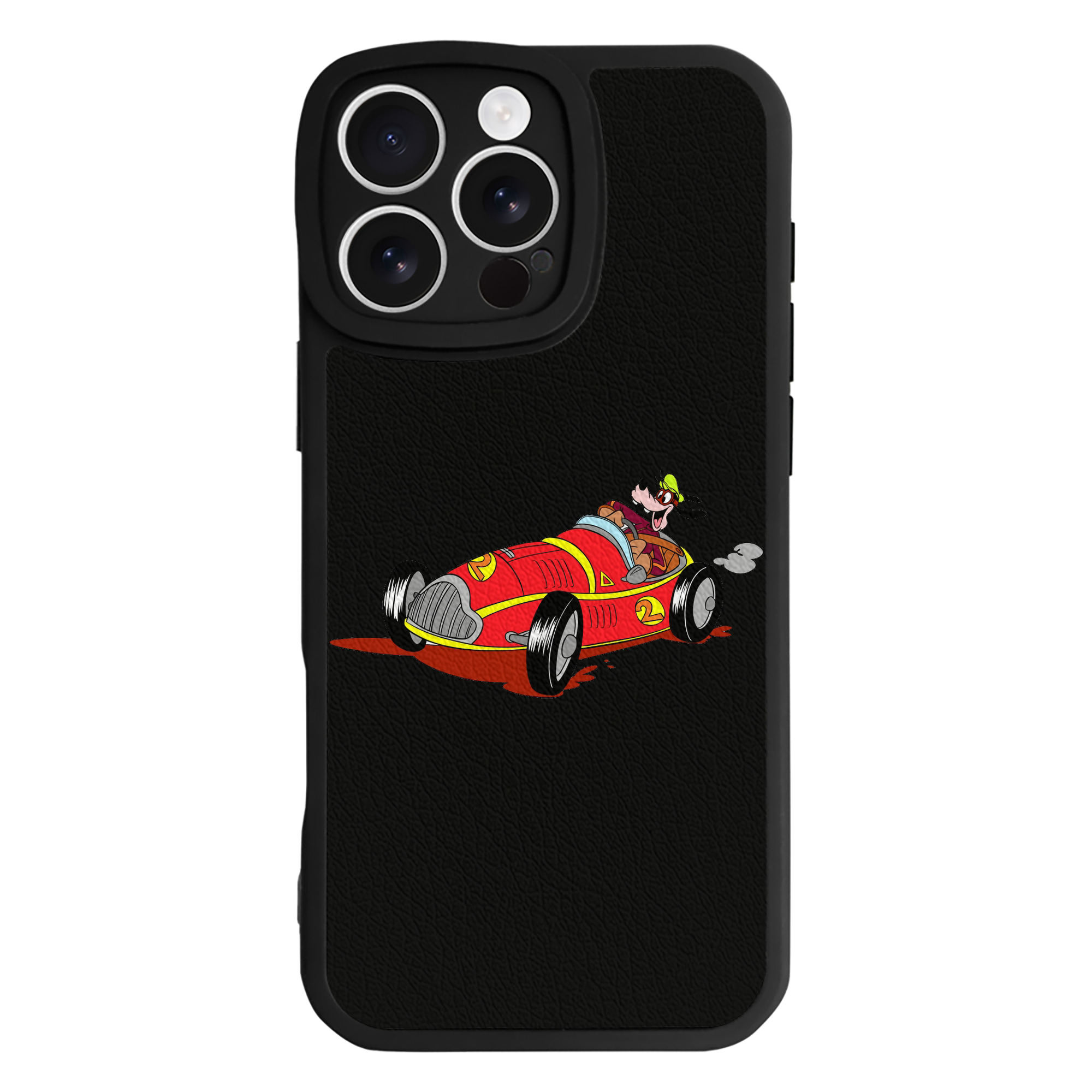 （画像用） ミッキーマウス Mickey Mouse 【iPhone 16シリーズ対応】シリコンスマホケース（レザー調） 材質：シリコン